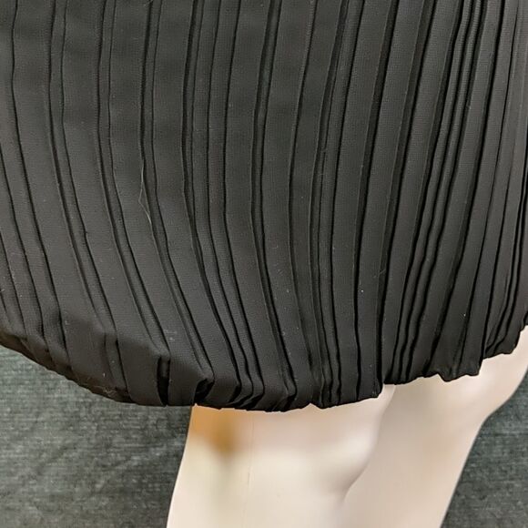 Jonathan Martin Dress Satin & Sequin Cocktail Little Black Dress - Picture 8 of 8